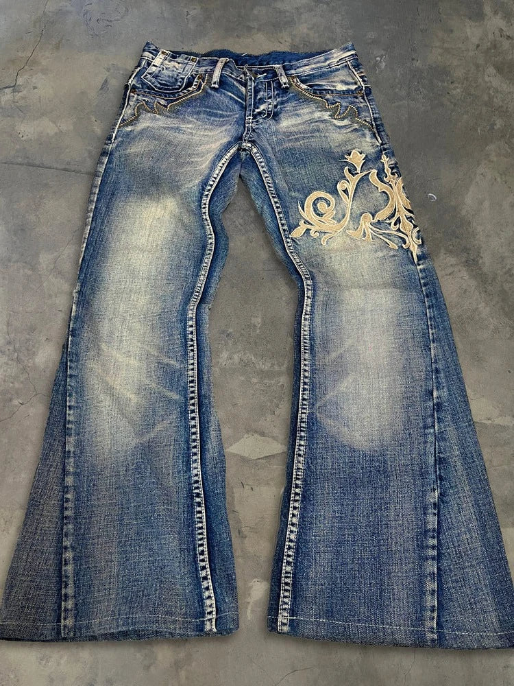 Flared jeans "DragonRegime"