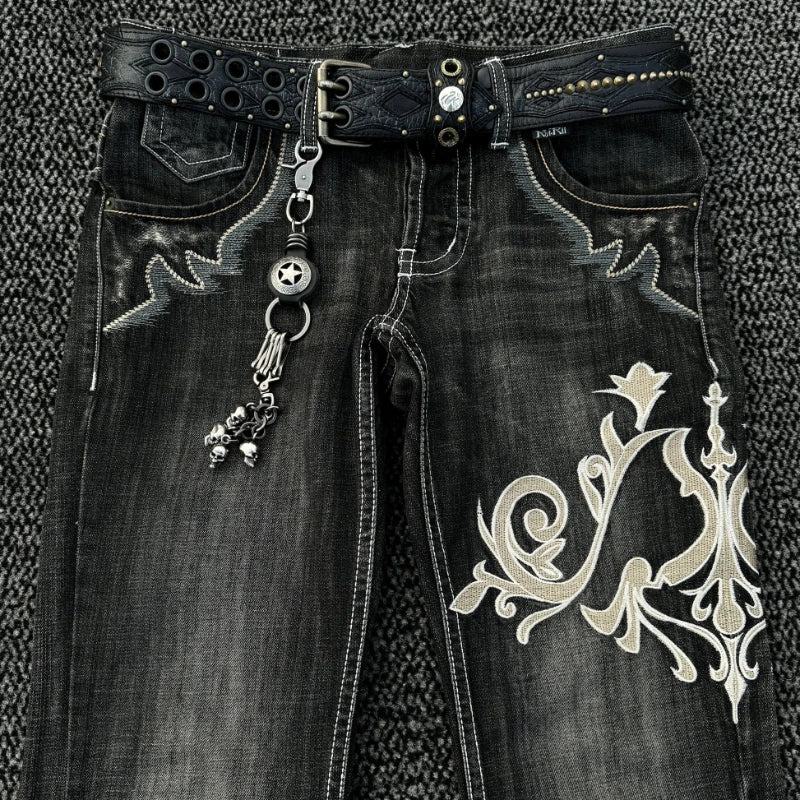 Flared jeans "DragonRegime"