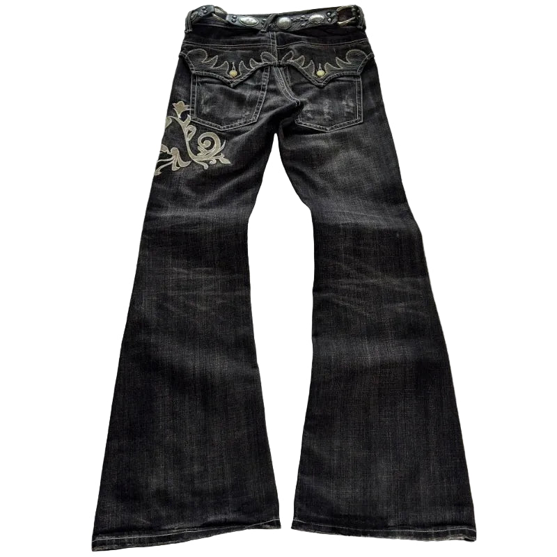 Flared jeans "DragonRegime"