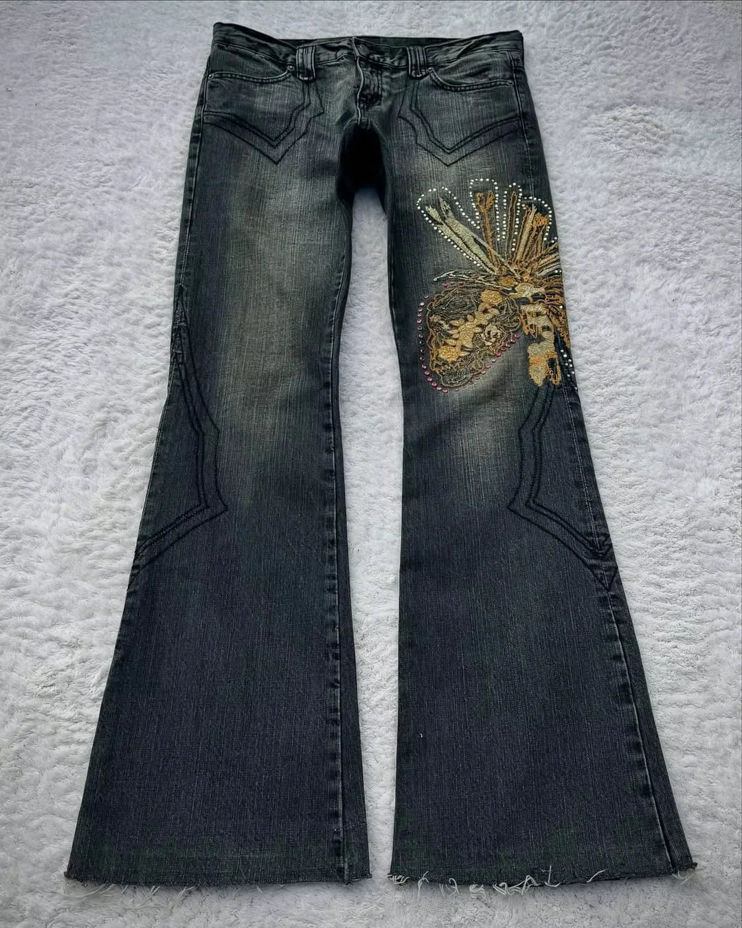 Flared jeans "DragonRegime"